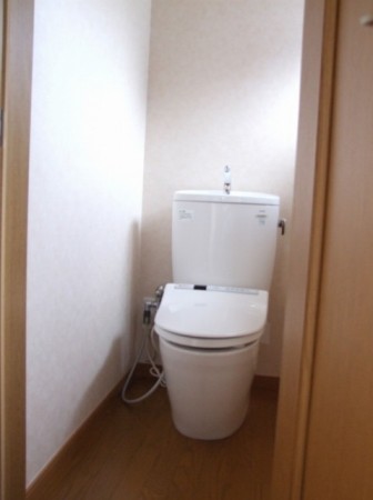 ずっと和式で使っていたのを洋式のトイレに変えました。