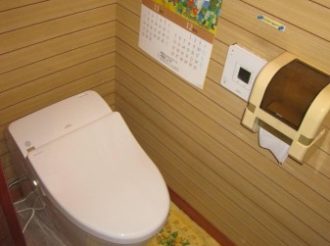 年末になって、気付いたらトイレの水がちょろちょろと流れていたんです。