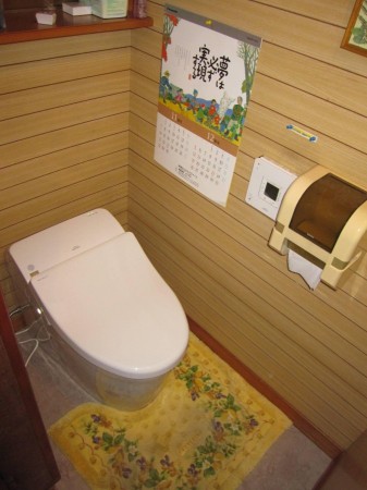 年末になって、気付いたらトイレの水がちょろちょろと流れていたんです。