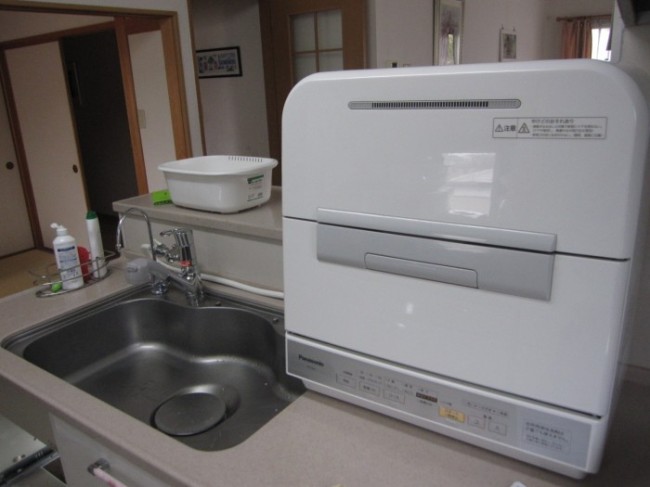 前々から食洗機が欲しいと思っていたので、電化製品も扱っているサンエキさんにお願いしました。