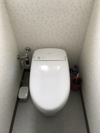 経年による劣化でトイレが古くなったので、いつもガスでお世話になっているサンエキさんに相談しました