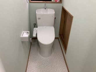トイレ改修・浴室水栓交換工事